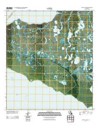 Bayou Lucien Louisiana Historical topographic map, 1:24000 scale, 7.5 X 7.5 Minute, Year 2012
