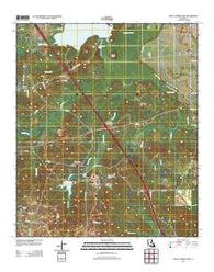 Bayou Pierre Lake Louisiana Historical topographic map, 1:24000 scale, 7.5 X 7.5 Minute, Year 2012