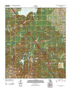 Bayou Pierre Lake Louisiana Historical topographic map, 1:24000 scale, 7.5 X 7.5 Minute, Year 2012