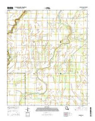 Bear Skin Louisiana Current topographic map, 1:24000 scale, 7.5 X 7.5 Minute, Year 2015