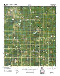 Beaver Louisiana Historical topographic map, 1:24000 scale, 7.5 X 7.5 Minute, Year 2012