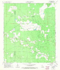 Beaver Louisiana Historical topographic map, 1:24000 scale, 7.5 X 7.5 Minute, Year 1968