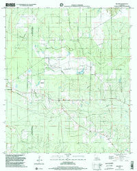 Beaver Louisiana Historical topographic map, 1:24000 scale, 7.5 X 7.5 Minute, Year 1998