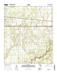 Bee Bayou Louisiana Current topographic map, 1:24000 scale, 7.5 X 7.5 Minute, Year 2015