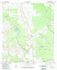 Beggs Louisiana Historical topographic map, 1:24000 scale, 7.5 X 7.5 Minute, Year 1983