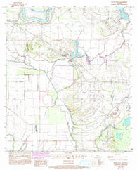 Belle D'Eau Louisiana Historical topographic map, 1:24000 scale, 7.5 X 7.5 Minute, Year 1983