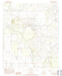 Belle D'eau Louisiana Historical topographic map, 1:24000 scale, 7.5 X 7.5 Minute, Year 1983