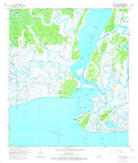 Belle Isle Louisiana Historical topographic map, 1:24000 scale, 7.5 X 7.5 Minute, Year 1966