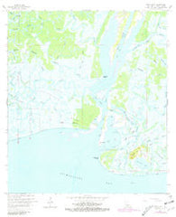 Belle Isle Louisiana Historical topographic map, 1:24000 scale, 7.5 X 7.5 Minute, Year 1966