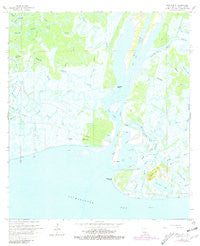 Belle Isle Louisiana Historical topographic map, 1:24000 scale, 7.5 X 7.5 Minute, Year 1966