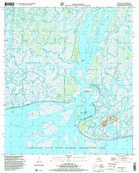 Belle Isle Louisiana Historical topographic map, 1:24000 scale, 7.5 X 7.5 Minute, Year 1998