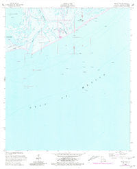 Belle Pass Louisiana Historical topographic map, 1:24000 scale, 7.5 X 7.5 Minute, Year 1953