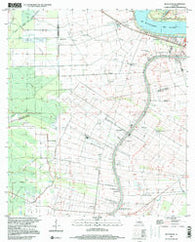 Belle Rose Louisiana Historical topographic map, 1:24000 scale, 7.5 X 7.5 Minute, Year 1999