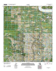 Belle Rose Louisiana Historical topographic map, 1:24000 scale, 7.5 X 7.5 Minute, Year 2012