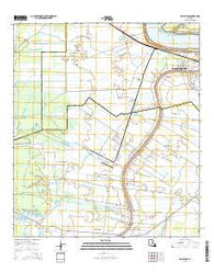 Belle Rose Louisiana Current topographic map, 1:24000 scale, 7.5 X 7.5 Minute, Year 2015