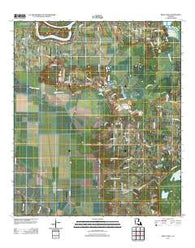 Belle d'Eau Louisiana Historical topographic map, 1:24000 scale, 7.5 X 7.5 Minute, Year 2012