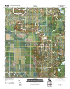 Belle d'Eau Louisiana Historical topographic map, 1:24000 scale, 7.5 X 7.5 Minute, Year 2012