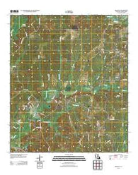 Belmont Louisiana Historical topographic map, 1:24000 scale, 7.5 X 7.5 Minute, Year 2012