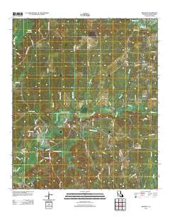 Belmont Louisiana Historical topographic map, 1:24000 scale, 7.5 X 7.5 Minute, Year 2012