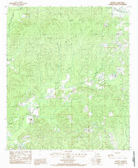 Belmont Louisiana Historical topographic map, 1:24000 scale, 7.5 X 7.5 Minute, Year 1988