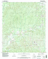 Belmont Louisiana Historical topographic map, 1:24000 scale, 7.5 X 7.5 Minute, Year 1994