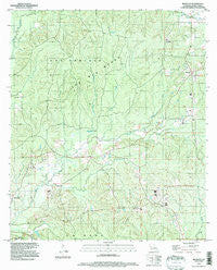 Belmont Louisiana Historical topographic map, 1:24000 scale, 7.5 X 7.5 Minute, Year 1994