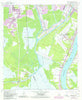 Bertrandville Louisiana Historical topographic map, 1:24000 scale, 7.5 X 7.5 Minute, Year 1966