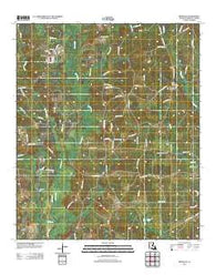 Bienville Louisiana Historical topographic map, 1:24000 scale, 7.5 X 7.5 Minute, Year 2012