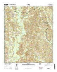 Bienville Louisiana Current topographic map, 1:24000 scale, 7.5 X 7.5 Minute, Year 2015