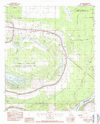 Big Bend Louisiana Historical topographic map, 1:24000 scale, 7.5 X 7.5 Minute, Year 1982