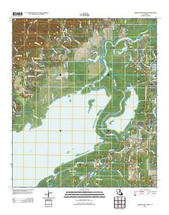 Bird Island Point Louisiana Historical topographic map, 1:24000 scale, 7.5 X 7.5 Minute, Year 2012