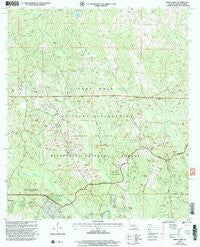 Birds Creek Louisiana Historical topographic map, 1:24000 scale, 7.5 X 7.5 Minute, Year 2003
