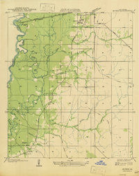 Bivens Louisiana Historical topographic map, 1:31680 scale, 7.5 X 7.5 Minute, Year 1947