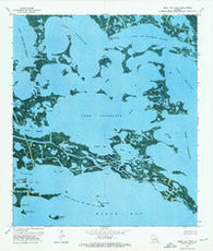 Black Bay North Louisiana Historical topographic map, 1:24000 scale, 7.5 X 7.5 Minute, Year 1973