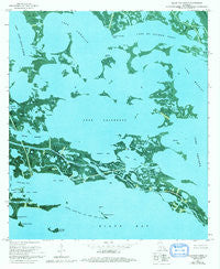 Black Bay North Louisiana Historical topographic map, 1:24000 scale, 7.5 X 7.5 Minute, Year 1973