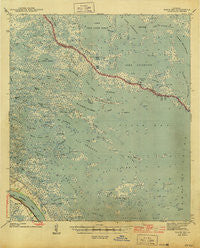 Black Bay Louisiana Historical topographic map, 1:62500 scale, 15 X 15 Minute, Year 1944