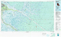 Black Bay Louisiana Historical topographic map, 1:100000 scale, 30 X 60 Minute, Year 1983