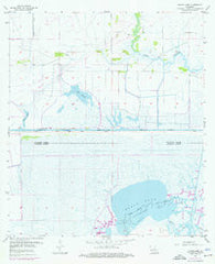 Black Lake Louisiana Historical topographic map, 1:24000 scale, 7.5 X 7.5 Minute, Year 1955