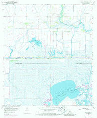 Black Lake Louisiana Historical topographic map, 1:24000 scale, 7.5 X 7.5 Minute, Year 1955
