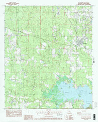 Blanchard Louisiana Historical topographic map, 1:24000 scale, 7.5 X 7.5 Minute, Year 1982