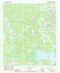 Blanchard Louisiana Historical topographic map, 1:24000 scale, 7.5 X 7.5 Minute, Year 1982