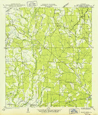 Bluff Creek Louisiana Historical topographic map, 1:31680 scale, 7.5 X 7.5 Minute, Year 1949