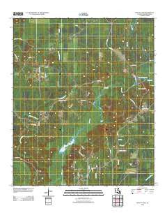 Bodcau Lake Louisiana Historical topographic map, 1:24000 scale, 7.5 X 7.5 Minute, Year 2012