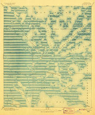 Bodreau Louisiana Historical topographic map, 1:62500 scale, 15 X 15 Minute, Year 1895