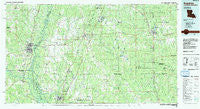 Bogalusa Louisiana Historical topographic map, 1:100000 scale, 30 X 60 Minute, Year 1984