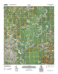 Bogalusa East Louisiana Historical topographic map, 1:24000 scale, 7.5 X 7.5 Minute, Year 2012