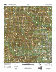 Bogalusa West Louisiana Historical topographic map, 1:24000 scale, 7.5 X 7.5 Minute, Year 2012