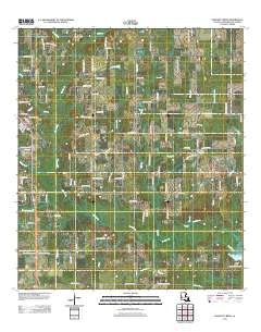 Boneset Creek Louisiana Historical topographic map, 1:24000 scale, 7.5 X 7.5 Minute, Year 2012