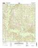 Boneset Creek Louisiana Current topographic map, 1:24000 scale, 7.5 X 7.5 Minute, Year 2015