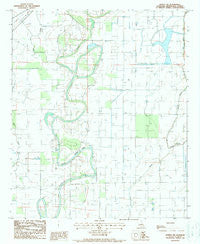Bonita SW Louisiana Historical topographic map, 1:24000 scale, 7.5 X 7.5 Minute, Year 1988